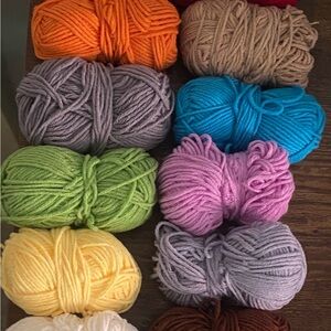 Colorful Yarn Bundle